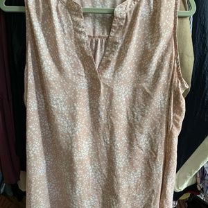 Tank top blouse